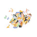 299 Dogs (and a cat) - A Canine Cluster Jigsaw Puzzle