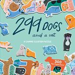 299 Dogs (and a cat) - A Canine Cluster Jigsaw Puzzle
