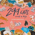 299 Cats (and a dog) - A Feline Cluster Jigsaw Puzzle
