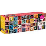 Needlepoint A to Z - Panoramic Jigsaw Puzzle