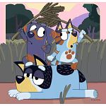 Bluey: Bluey's Adventures - 3 x 49 Piece Puzzles
