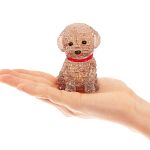 3D Crystal Puzzle - Poodle (Red)