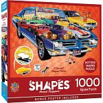 Shapes - Road Trippin' - Hot Rod Shaped Jigsaw Puzzle