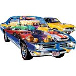 Shapes - Road Trippin' - Hot Rod Shaped Jigsaw Puzzle