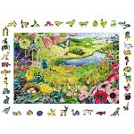 Nature Garden - Wooden Jigsaw Puzzle