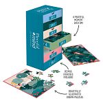 Pieceful Mind: A Piece Of Nature - 6 x 54 Piece Jigsaw Puzzles