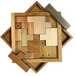 The Tinker's Trap - Wooden Packing Puzzle