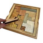 The Tinker's Trap - Wooden Packing Puzzle