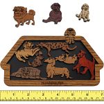 Doghouse (Hundehaus) - Wooden Packing Puzzle