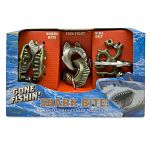 Gone Fishin' Shark Bite! - Metal Brainteaser Puzzle Set