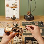 ROKR DIY Wooden Gravity Swing Model - Road Tripper