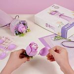 ROKR DIY Floral Art: Purple Rose