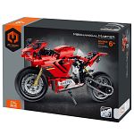 Mechanical Master: Building Blocks - Red Motorcycle