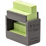 Bunk Bed - Hinged Lid Packing Puzzle