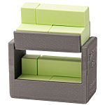 Bunk Bed - Hinged Lid Packing Puzzle