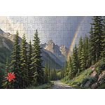 Mini Travel Puzzle - Canadian Rocky Mountains