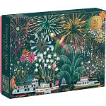 Fireworks Jubilee - 1000 Piece Foil Jigsaw Puzzle