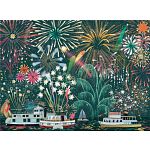 Fireworks Jubilee - 1000 Piece Foil Jigsaw Puzzle