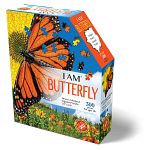 I AM Butterfly - 300 Piece Shaped Jigsaw Puzzle