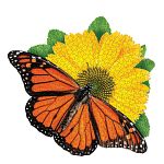 I AM Butterfly - 300 Piece Shaped Jigsaw Puzzle