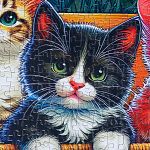 Playful Basket Quartet - 1000 Piece Jigsaw Puzzle