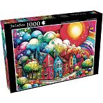 Chromatic Lane - 1000 Piece Jigsaw Puzzle