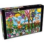 Friendly Forest Harmony - 1000 Piece Jigsaw Puzzle