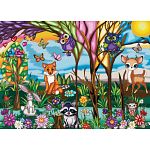 Friendly Forest Harmony - 1000 Piece Jigsaw Puzzle