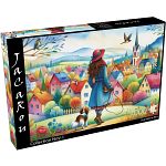 Dog Walking Bliss - 1000 Piece Jigsaw Puzzle