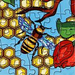 To Bee or Not TBuzz into a worldo Bee - 1000 Piece Jigsaw Puzzle