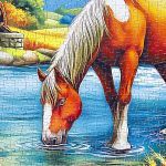 Millstream Pause - 1000 Piece Jigsaw Puzzle
