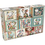 Patchwork Animal Parade - 1000 Piece Jigsaw Puzzle