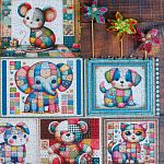 Patchwork Animal Parade - 1000 Piece Jigsaw Puzzle