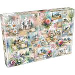 Country Bliss Letters - 1000 Piece Jigsaw Puzzle
