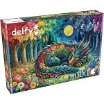 Moonlit Dragon Dreams - 1000 Piece Jigsaw Puzzle