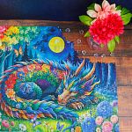 Moonlit Dragon Dreams - 1000 Piece Jigsaw Puzzle
