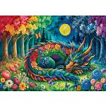 Moonlit Dragon Dreams - 1000 Piece Jigsaw Puzzle