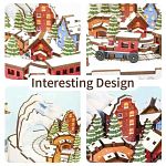 Train in Snow - DIY 3D Wooden Music Box Puzzle Kit