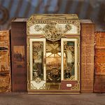 Steam Fantasy - DIY 3D Puzzle Infinity Train Cabin Book Nook Kit