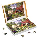 Connecting Pieces: Evening At The Barnyard - 104 Pieces