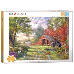 Connecting Pieces: Evening At The Barnyard - 104 Pieces