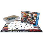 Ford Mustang Advertising Collection - 1000 Piece Jigsaw Puzzle