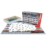 Ford Mustang: Evolution - 1000 Piece Jigsaw Puzzle