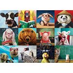Funny Animals - 1000 Piece Jigsaw Puzzle