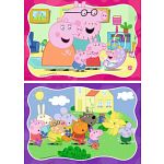 Peppa Pig: New Adventures - 2 x 24 Piece Puzzles
