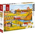 The Yellow Bus - 1000 Piece Jigsaw Puzzle