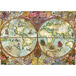 World Atlas Map - 1000 Piece Jigsaw Puzzle
