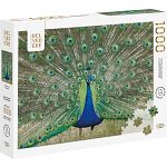 Blue Peacock - 1000 Piece Jigsaw Puzzle