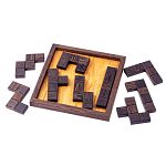 Less is More - Wooden Anti-Slide Puzzle