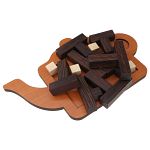 Teapot - Wooden Tray Packing Puzzle